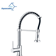 Polished Chrome Single Handle Deck Mounted UPC kitchen faucets for usa